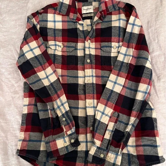Goodfellow & Co. Plaid Button Down Shirt Size M - Picture 2 of 5